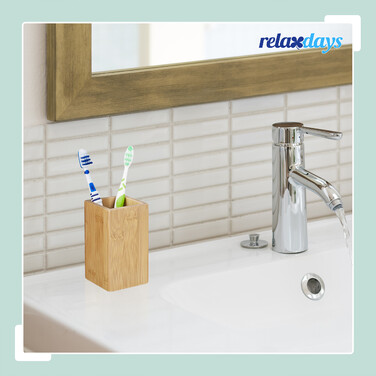 Bamboo Toothbrush Holder