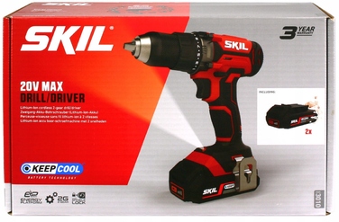 Акумуляторний шурупокрут Skil 20 V DD1E3010AA