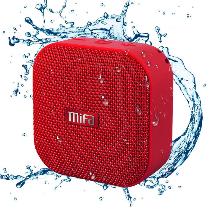 Портативна Bluetooth колонка MIFA A1 Mini: Водонепроникна (IP56), TWS, 15 годин, Чорний