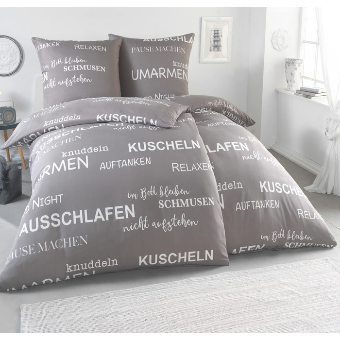 Комплект постільної білизни 4 частини 135x200 | 2 наволочки 80x80 | ÖkoTex, для алергіків