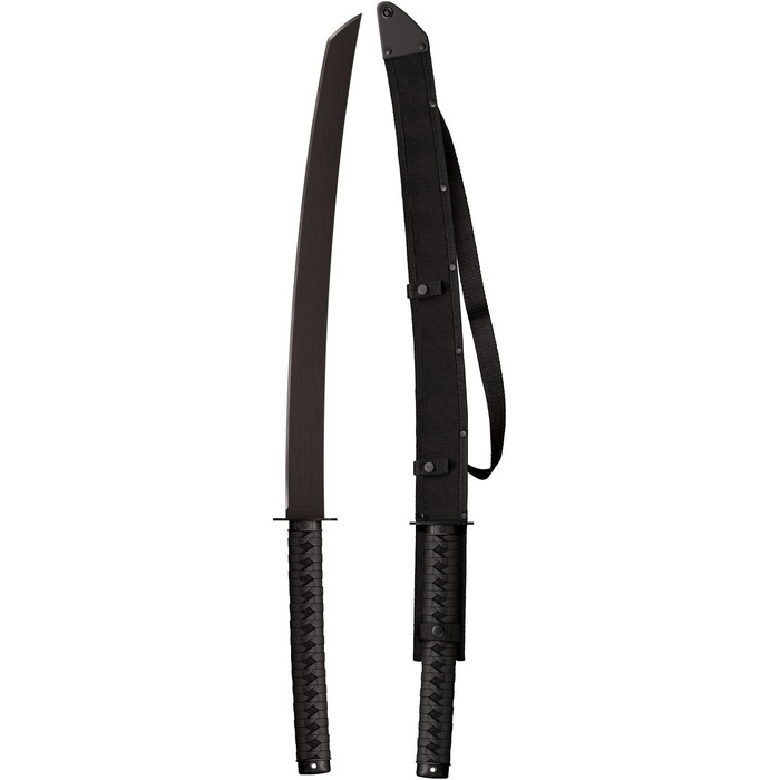 Cold Steel 97TKMS Machete Tactical Katana Machete with Sheath Medieval Sword Sale, 18 Years and Up