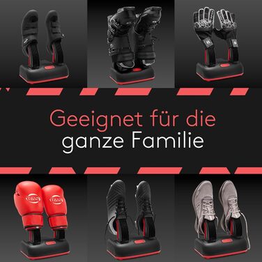 Сушарка для взуття з дезодорантом 2 в 1, 110W - для футбольного, спортивного взуття та іншого | Активний кисень, антибактеріальний ефект