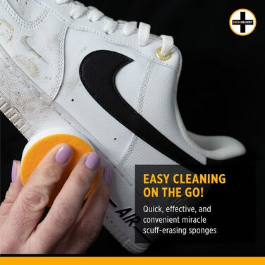 SneakERASERS Instant Sneaker Cleaner Sponge, Effective Shoe Cleaning for White Sneakers