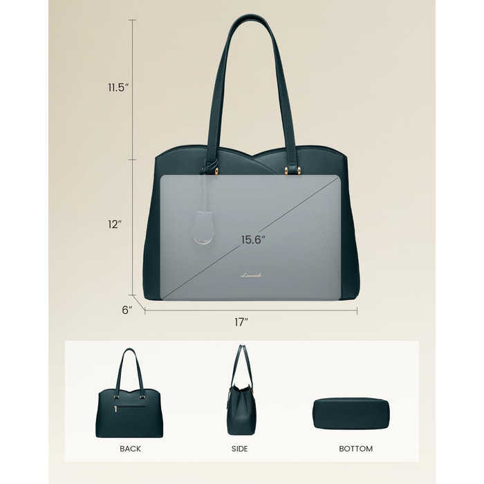 Сумка жіноча LOVEVOOK для ноутбука 15.6