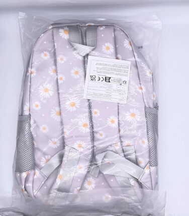 Шкільний рюкзак для дівчаток-підлітків, вінтажний рюкзак-сет, квітковий дизайн, рюкзак для ноутбука, шкільні сумки для жінок, школа, подорожі, з ланч-пакетом та пеналом 3 в 1, сірий