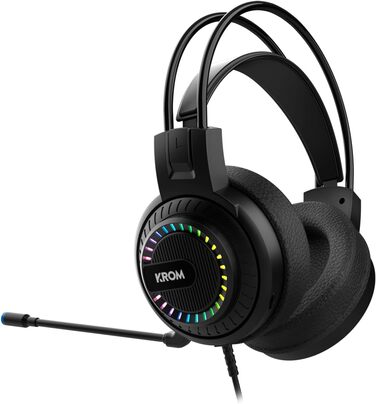 KROM KARRIER Gaming Pack: RGB клавіатура, миша, навушники, килимок для миші - чорний