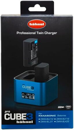 Зарядний пристрій Hähnel ProCube3 для DSLR (Panasonic) - USB-C, швидка зарядка