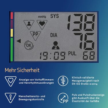 Високометр Visomat Handy Express: точний вимірювач артеріального тиску на зап'ясті, виявлення фібриляції передсердь, комфортне використання