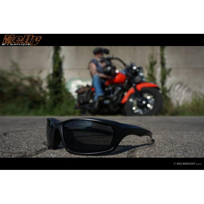 HELLY® No.1 Bikereyes – Мотокросові окуляри, багатофункціональні, захисні, протизапотівальні, вітрозахисні, HLT® пластик, стандарт DIN EN 166, дужки та ремінець, i-stealth
