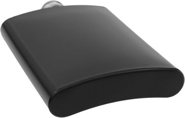 Набір фляга з келихом та воронкою для чоловіків • Військовий дизайн • Матова чорна/зелена сталь • 9 oz / 265 ml • Аксесуари для піших прогулянок