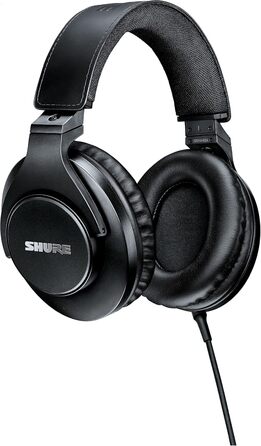 Навушники Shure SRH440A Over-Ear для моніторингу та запису, професійні студійного класу, розширений частотний діапазон (2022)