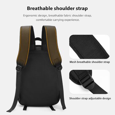 Рюкзак для камери Andoer: водонепроникний фоторюкзак для DSLR/SLR з відділенням для ноутбука 13,3