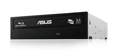 Зовнішній Blu-ray привід ASUS TurboDrive BW-16D1X-U з підтримкою M-Disc, USB 3.2 Gen 1, для Windows та Mac OS