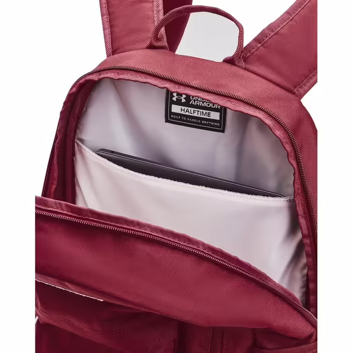 Under Armour Unisex Halftime Backpack Backpacks (League Red (626)/Micro Pink)