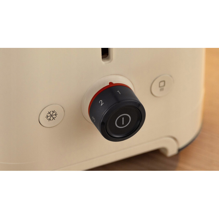 Тостер Bosch MyMoment TAT3M127, 950 Вт, на 2 тости, з функцією розморожування, бежевий