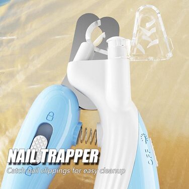 Ножиці для стрижки кігтів котів та собак з LED-підсвічуванням, безпечні ножиці для догляду за кігтями тварин