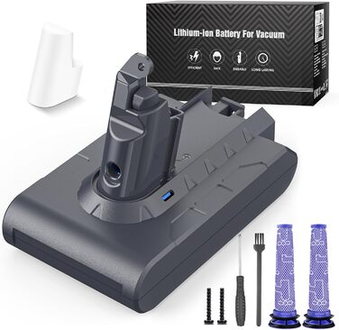 Акумулятор Keenstone 6500mAh 25.2V для пилососів Dyson V10 Animal, Absolute, Motörhead, Fluffy, Total Clean, SV12 (замінник V6 6.5Ah)