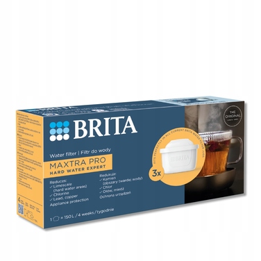 Смінні фільтрувальні картриджі для глека Brita Maxtra Pro Hard Water Expert, 6 шт.