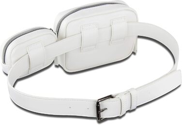 Сумка на пояс Bugatti Almata White - біла, оригінальна