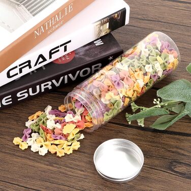 Набір контейнерів для зберігання 16 шт. по 500 мл з кришкою, прозорі пластикові банки для продуктів, BPA-Free, для солодощів та їжі