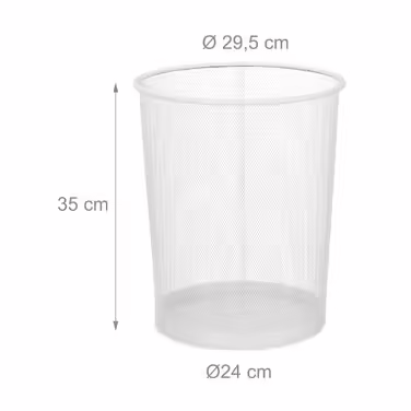 Relaxdays Large Waste Bin