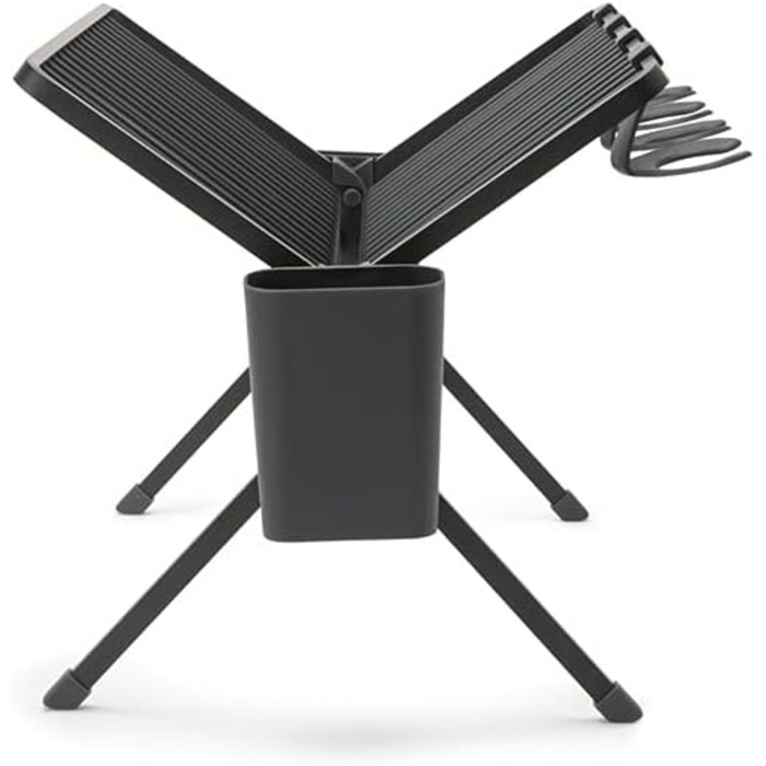 Brabantia Folding Dish Drainer (L, Dark Grey)