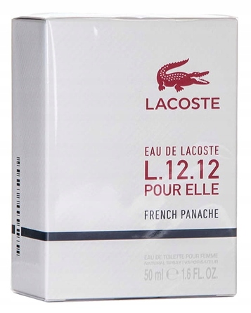 Жіноча туалетна вода Lacoste L.12.12 Pour Elle French Panache, 50 мл