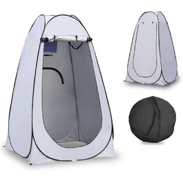 Pop-Up Privacy Tent - Portable Shower & Changing Tent for Beach, Camping, Fishing, Hiking - Waterproof, UV Protection, with Carry Bag