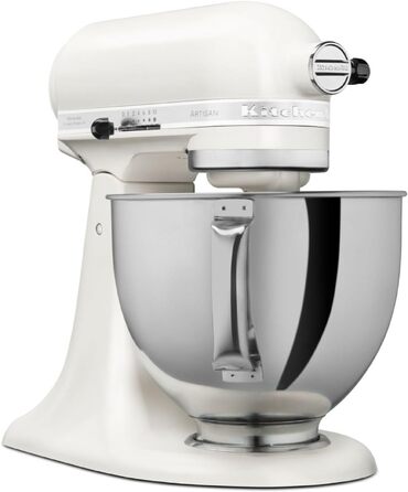 Планетарний міксер KitchenAid Artisan 4,7л, колір порцеляново-білий