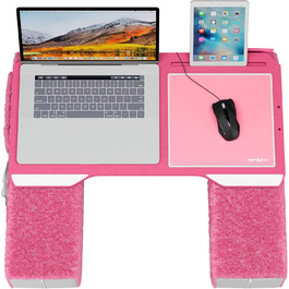 Підставка для ноутбука Couchmaster CYWORX - ергономічний стіл для дивану, софи та ліжка (рожевий)