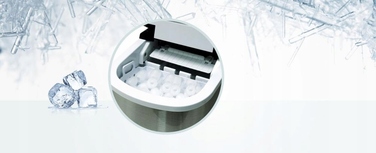 Льодогенератор CASO Germany IceMaster PRO, сріблястий/сірий, 90 Вт