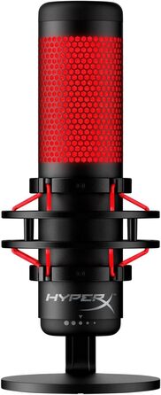 USB мікрофон Quadcast - професійний студійний мікрофон для стрімінгу та подкастів