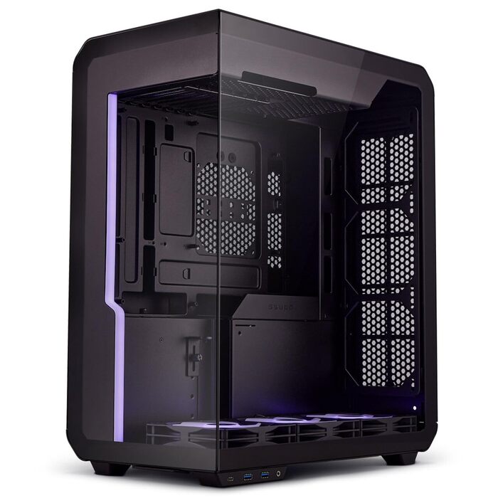 Корпус PC Ssupd Xhuttle: ATX Midi-Tower з RGB, склом Tempered, підтримка 10 вентиляторів та радіаторів до 360 мм