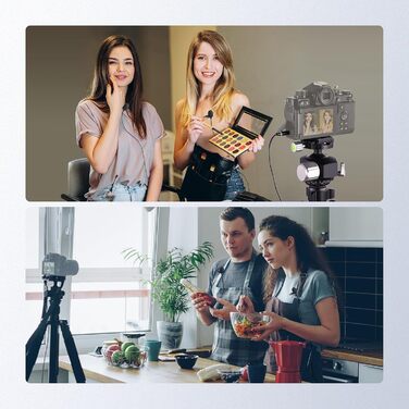 NEEWER Мініатюрний USB-C Лавалер Мікрофон 2 шт. для iPhone 16 15 Pro Max, Android, планшетів, ПК - omnidirektionales Kondensator Mikrofon з кабелем 2м