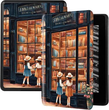 Чохол для Kindle Paperwhite 12-го покоління (2024) з автопробудженням, Silikon Flip Case, PU/TPU, Colorsoft, Signature Edition