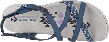 Сандалі жіночі Skechers Reggae Slim-Vacay Navy Duraleather 37 EU