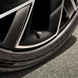 Оригінальний комплект ковпачків на клапани з логотипом Skoda, набір для шин, модель 000071215C