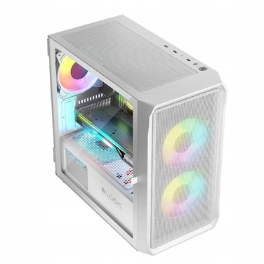 Корпус Mini-Tower Logic Concept AM-PORTOS-20, білий