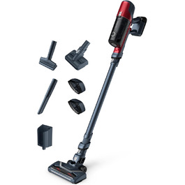 Rowenta RH6878 X-Pert 6.60 ANIMAL Cordless Vacuum | Stick & Handheld Vacuum | 45 Minute Runtime | LED Nozzle | Removable Battery | incl. Mini Turbo Nozzle, Upholstery & Crevice Nozzle | Very lightweight 2.4 kg with pet hair brush
