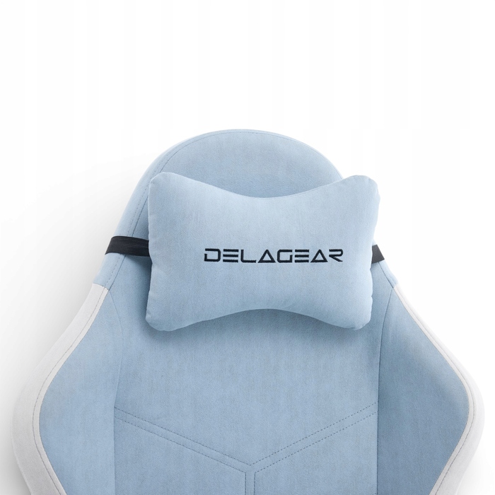 Ігрове крісло Delagear G 325, синій колір, тканинна оббивка