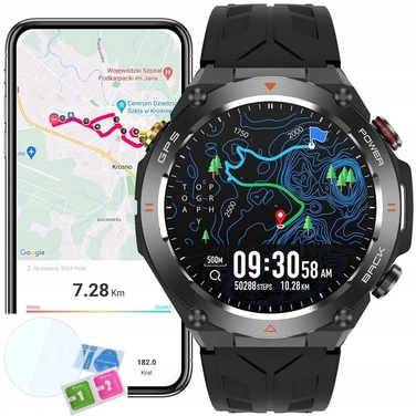 Смарт-годинник Brantek Sport Watch, чорний