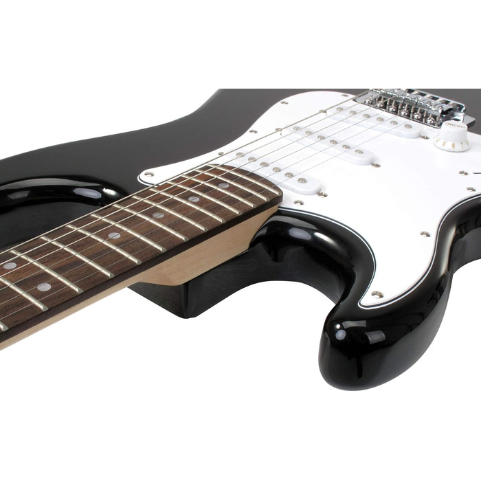 Rocktile Pro ST3 BK RW L - Електрогітара для лівшів (комплект) - для початківців