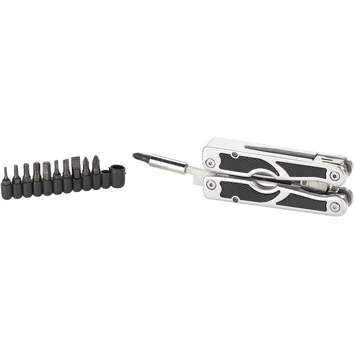 Мультитул Semptec Urban Survival 27-в-1 з нержавіючої сталі: мультиінструмент, набір викруток, чохол на пояс