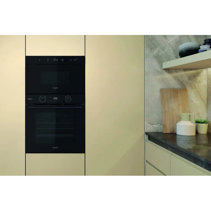 Вбудована мікрохвильова піч Whirlpool MBNA900B, 750 Вт, чорна