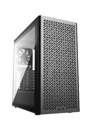 Корпус Cooler Master Elite 502 Lite Midi Tower, чорний