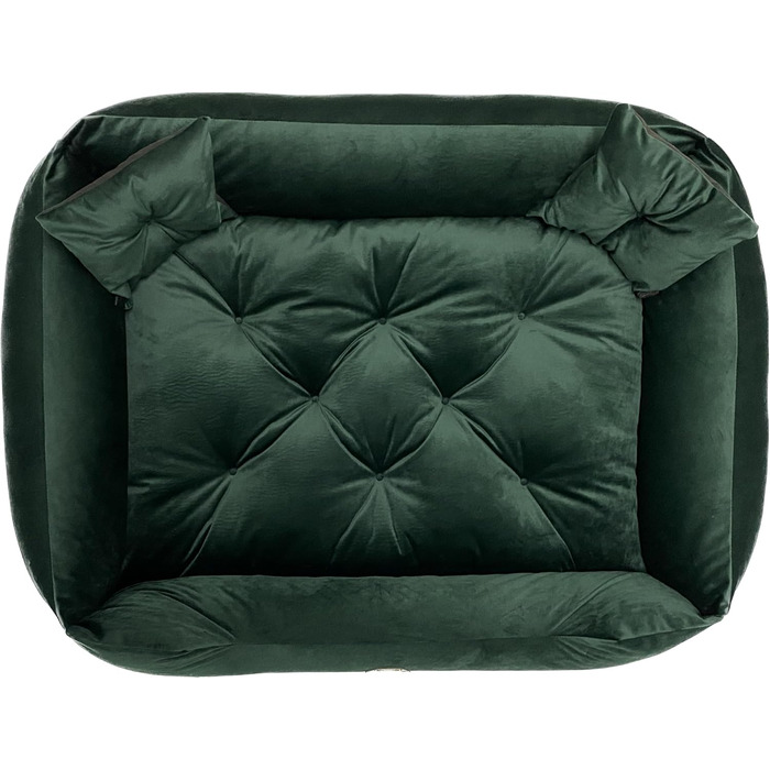 Ортопедичне собаче ліжко Dogs4Life Velours XXL (135x100 см) | Для великих собак | З водонепроникним покриттям | Зручне собаче ліжко | Зручне та миється | Для дому та вулиці