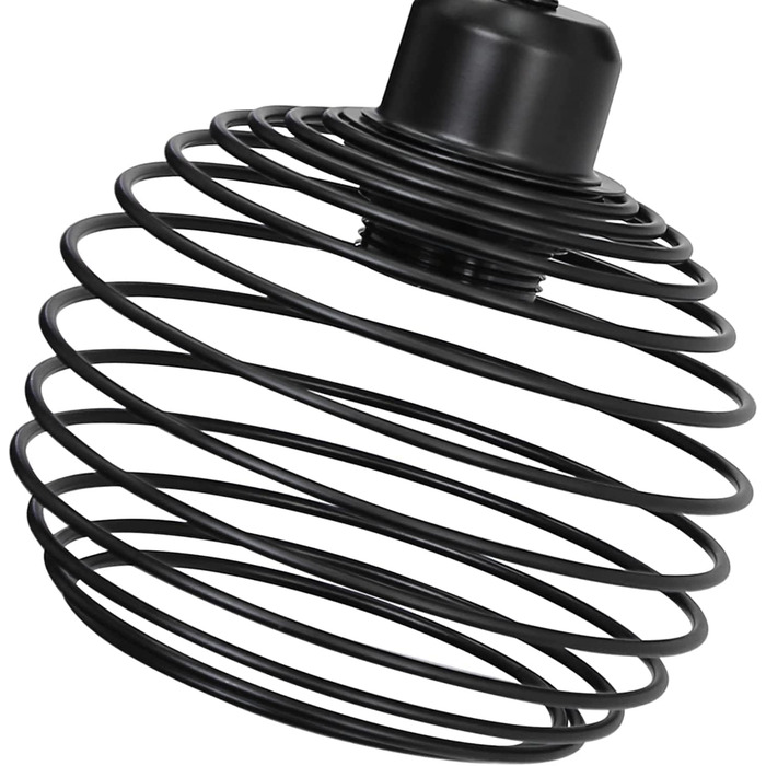 Стійка лампа ZMH Vintage - чорна металева лампа для спальні, вітальні, дитячої кімнати, офісу (2 шт.)