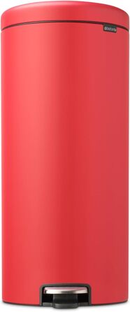 Відро Brabantia Treteimer 30L, мінеральний червоний, сталь, пластик