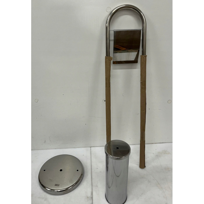 Тримач для туалетного паперу та йоржик для унітаза EISL, хром, 80 см