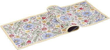 Villeroy & Boch – Spring Awakening Table Runner L Bunt, Machine Washable, Gobelin Runner Spring Flowers Large, Placemat Table Easter, Cotton/Polyester